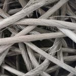 Aluminum Wire Scrap Silver Scrap 99.99% Purity